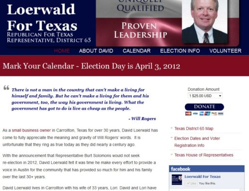Loerwald For Texas | State House of Representatives | District 65