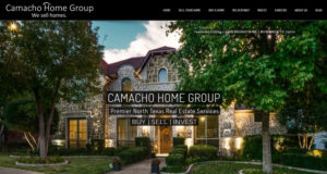 Camacho Home Group | Plano Real Estate Website Design