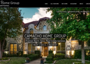 Camacho Home Group | Plano Real Estate Website Design