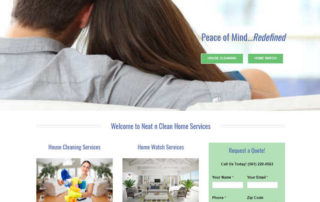 Maid Service Website Design | Jupiter, FL