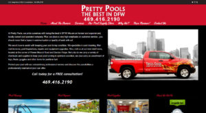 Pretty Pools | Website Design for Retail