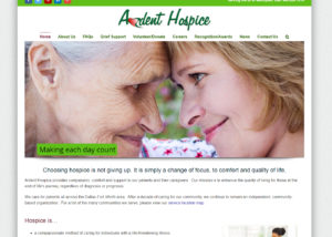 Ardent Hospice | Website Design