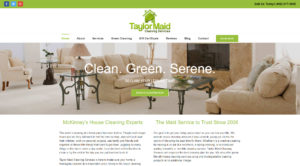 Taylor Maid House Cleaning | Website Design for Maid Services